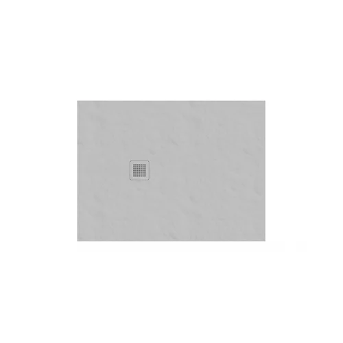 Slate Pro Dušo padėklas 100x80 Smoke Grey image 1