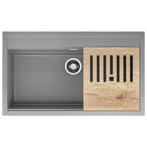 SMEG VSGX860CT Akmens masės plautuvė image 2