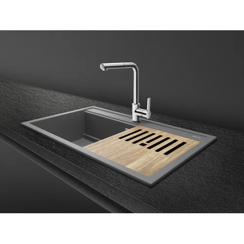 SMEG VSGX860CT Akmens masės plautuvė image 3