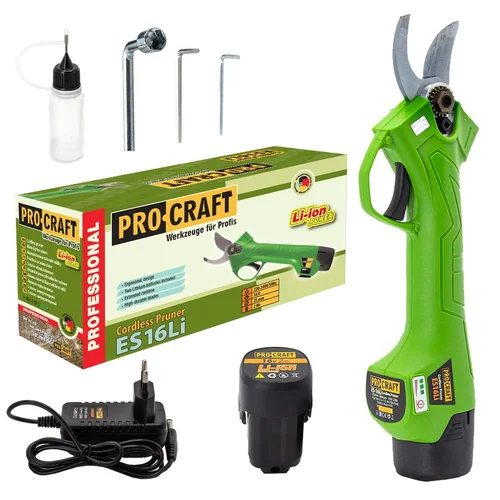ProCraft ES16Li akumuliatorinis sekatorius, 16V LI-ION image 1