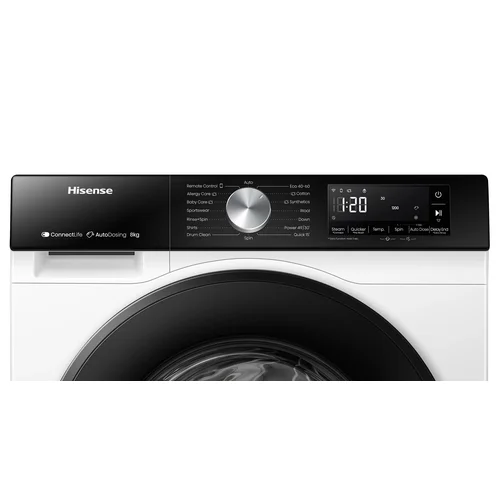Hisense WF3S8045BW3 8 kg Balta image 3