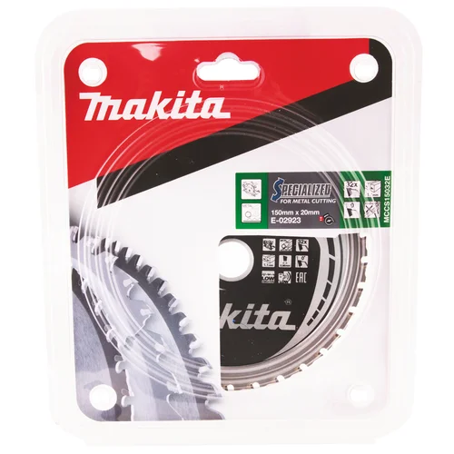 SPECIALIZED Pjovimo diskas 150x1.1x20 mm 0° T32 Makita E-02923 image 3