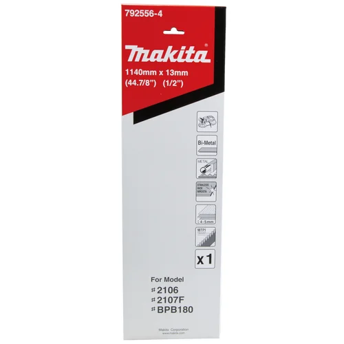 Makita 792556-4 Pjovimo juosta, 13x0,5x1140 mm, 18 TPI BIM image 3