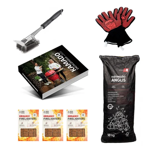 KamadoClub Pradedančiojo rinkinys, 10 kg kietmedžio anglių image 1