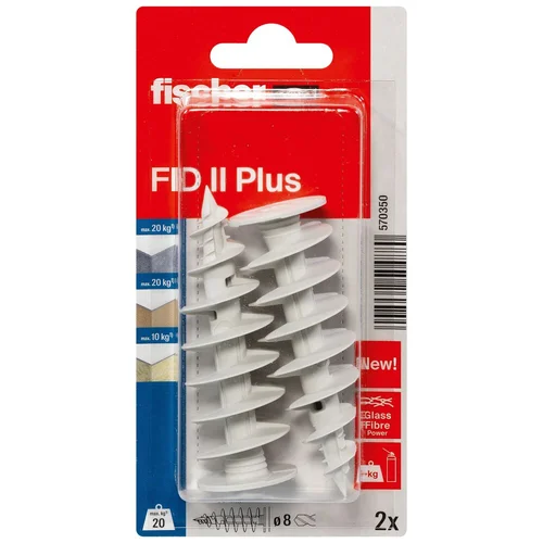 Fischer FID II Plus kaištis izoliacinėms medžiagoms, 2 vnt. image 2