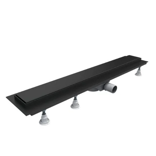 OMNIRES Lowfix dušo latakas, 80 cm, Juoda image 2