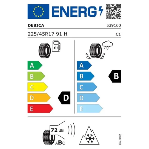 Debica Frigo HP2 225/45 R17 91H image 3