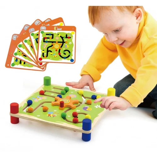 Viga Toys Trop Medinis edukacinis žaidimas 300x300x75mm image 1