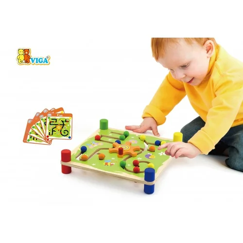 Viga Toys Trop Medinis edukacinis žaidimas 300x300x75mm image 3