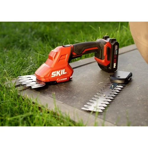 SKIL 0630CA 18V akumuliatorinės gyvatvorių žirklės, 20 cm pjovimo juosta image 2