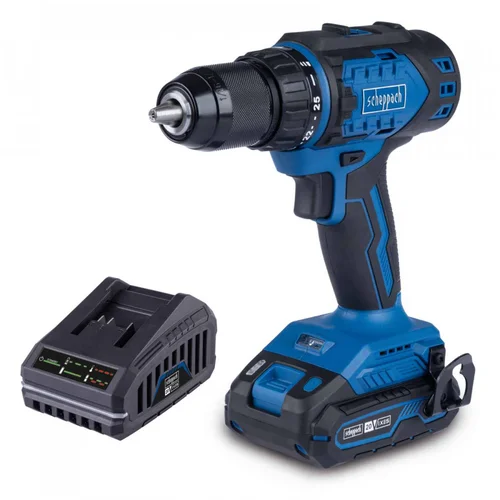 Scheppach BC-DD60-X 20V akumuliatorinis suktuvas/gręžtuvas, set S (2Ah + charger) image 2