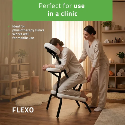 Habys Flexo Comfy Base K501 masažo kėdė, balta image 2