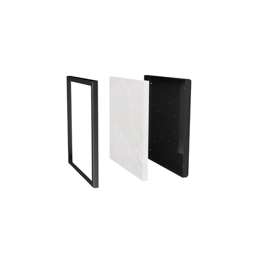 VLANO FP-EOS Tile Black panelė ⌀100/⌀125 mm ventiliatoriams image 2