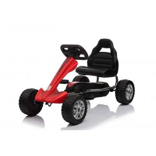 Keturratis Go-Kart 1801 Raudonas image 1