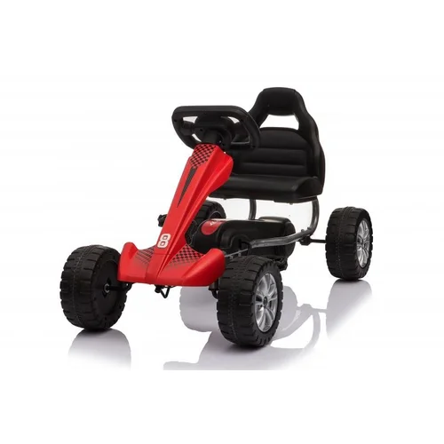 Keturratis Go-Kart 1801 Raudonas image 2