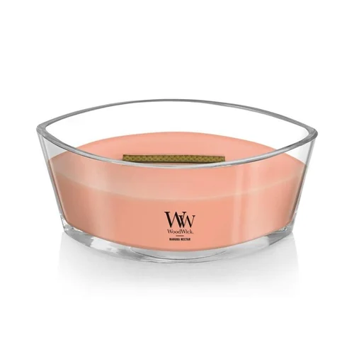 WoodWick Ellipse Manuka Nectar rožinė žvakė 453.6 g image 2