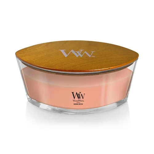 WoodWick Ellipse Manuka Nectar rožinė žvakė 453.6 g image 3