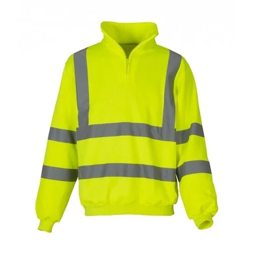 Gero matomumo Yoko HVK06 1/4 užtrauktuku džemperis 2XL Fluo Orange image 1