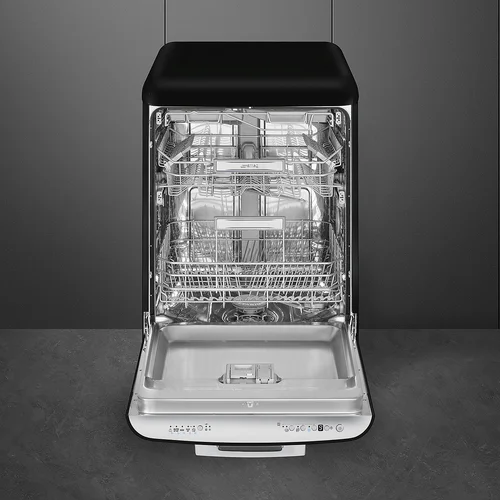 Smeg LVFABBL3 Indaplovė 60 cm Juoda image 3