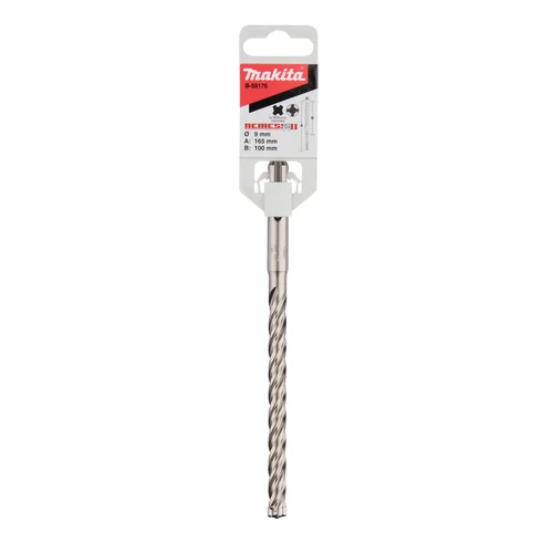 Makita B-58176 SDS-Plus grąžtas, 9,0 mm, 100/165 mm, NEMESIS 2 image 3