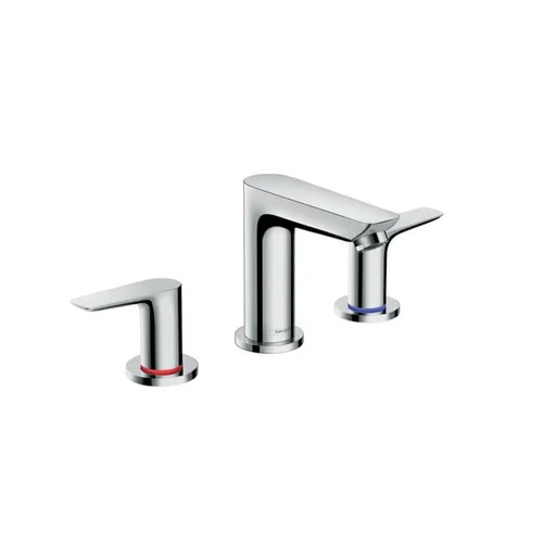 Hansgrohe Talis E praustuvo maišytuvas, 3-ijų skylių, Juoda matinė image 1