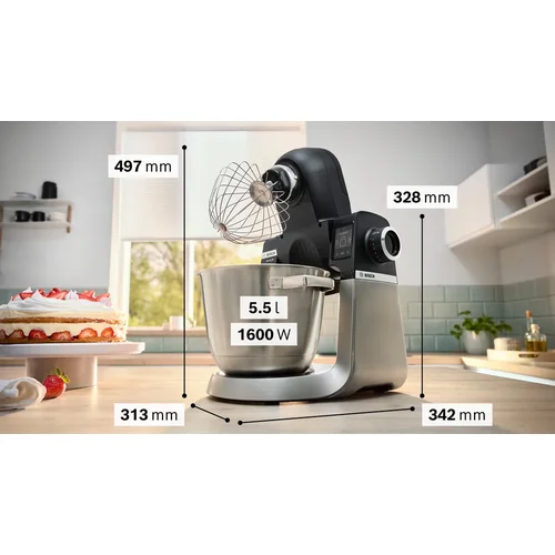 Virtuvinis kombainas Bosch MUMS6ZS3CC su įmontuotomis svarstyklėmis image 3
