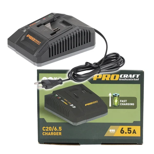 ProCraft Industrial C20/6.5 įkroviklis 135 W image 1