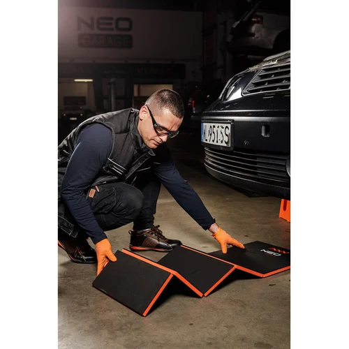 NEO TOOLS 10-599 Sulankstomas kilimėlis po automobiliu, 1210 x 455 x 23 mm, 3 sluoksniai image 2