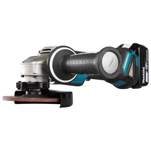 Makita DGA508Z Akumuliatorinis kampinis šlifuoklis 18V LI-ION be akumuliatorių image 1