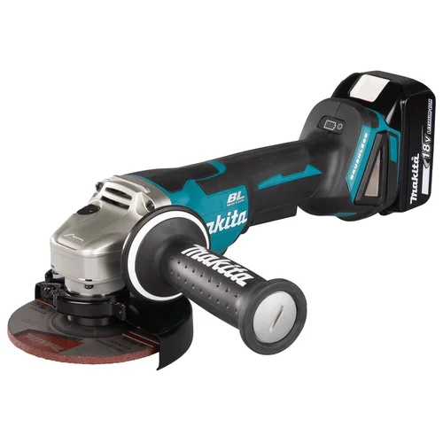 Makita DGA508Z Akumuliatorinis kampinis šlifuoklis 18V LI-ION be akumuliatorių image 3