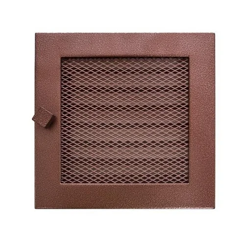 Grotelės židiniui HEARTH, vario spalvos, 170 x 170 mm image 1