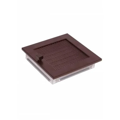 Grotelės židiniui HEARTH, vario spalvos, 170 x 170 mm image 2