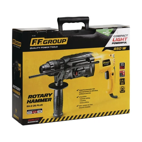 F.F. Group RH 2-26 Plus 850W su dėklu image 3