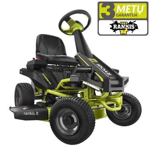 Ryobi RY48RM76A 48V akumuliatorinis vejų traktorius, 76 cm image 1