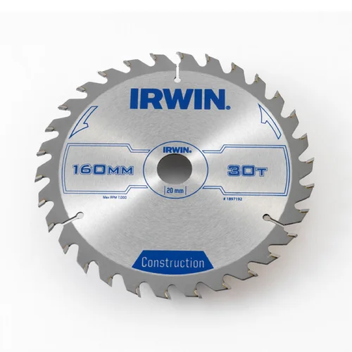 IRWIN ATB Medienos pjovimo diskas 160x30T 20/16 mm image 1