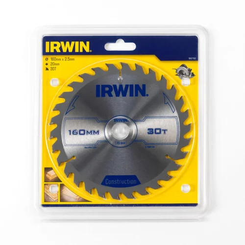 IRWIN ATB Medienos pjovimo diskas 160x30T 20/16 mm image 2