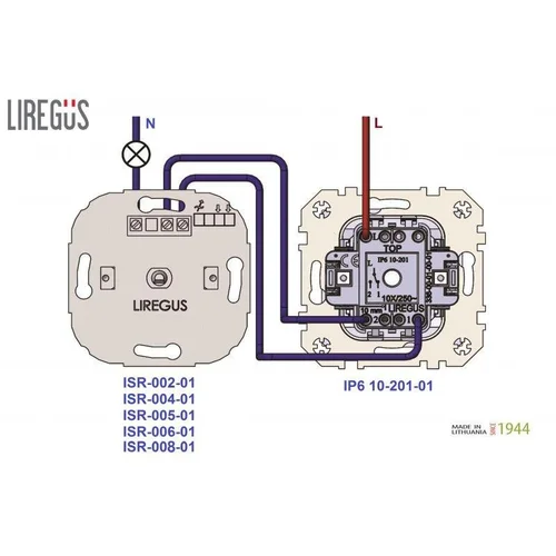 Šviesos reguliatorius LIREGUS EPSILON, Metalo spalvos image 3