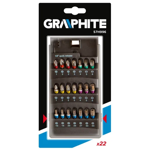 Graphite Antgalių rinkinys 22 vnt image 2