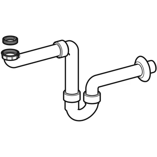 Geberit Praustuvo sifonas S formos 40 mm Baltas image 2