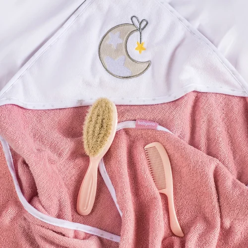 BabyOno Šepetys ir šukutės natūralių minkštų šerių image 2