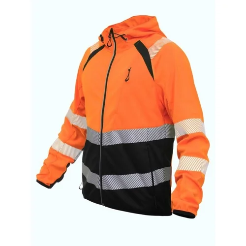 BoSafety JK-TOPEK-C2-0402 Hi-Vis Klasė 2 XL, Hi-Vis Oranžinė/Juoda image 3