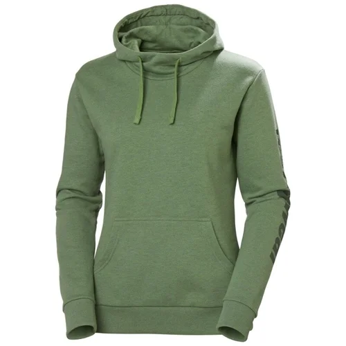 HELly HANSEN Logo Hoodie Moteriškas džemperis, žalias, XS image 1