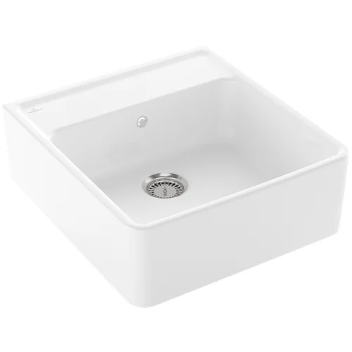 Villeroy & Boch Alpin CeramicPlus 632061R1 plautuvė 595×630 mm balta image 2