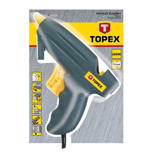 TOPEX Pistoletas klijams 11 mm, 12 g/min, CE image 2