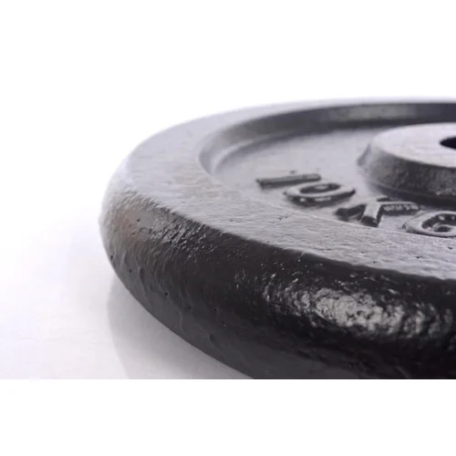 Metalinis diskas štangoms ir hanteliams 10 kg (31,5 mm) image 2
