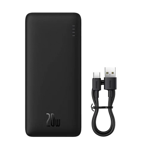 Baseus Airpow nešiojamas įkroviklis 20000 mAh, juoda image 3