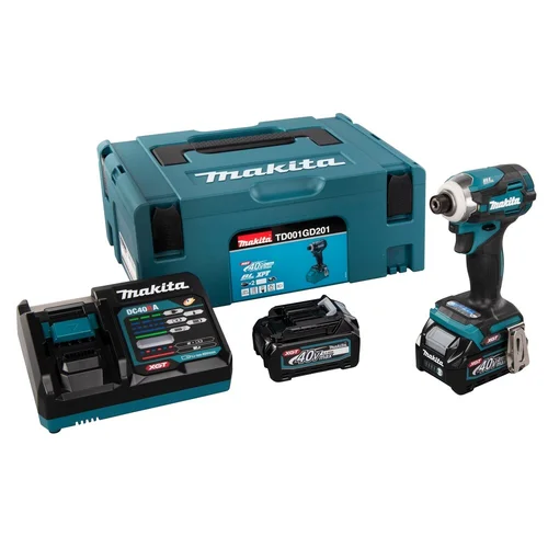 Makita TD001GD201 XGT 40V bešepetėlinis suktuvas image 1