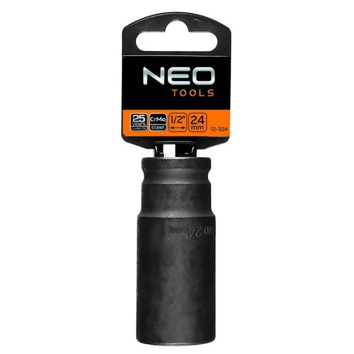 NEO Ilga smūginė galvutė 1/2'', 24 mm, Cr-Mo image 2