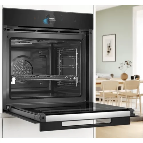 Bosch HRG978NB1 įmontuojamoji orkaitė 71 L su garų funkcijomis image 3