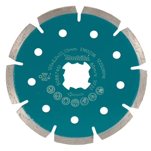 Makita E-02076 segmentinis diskas betonui, 125 mm X-LOCK image 2